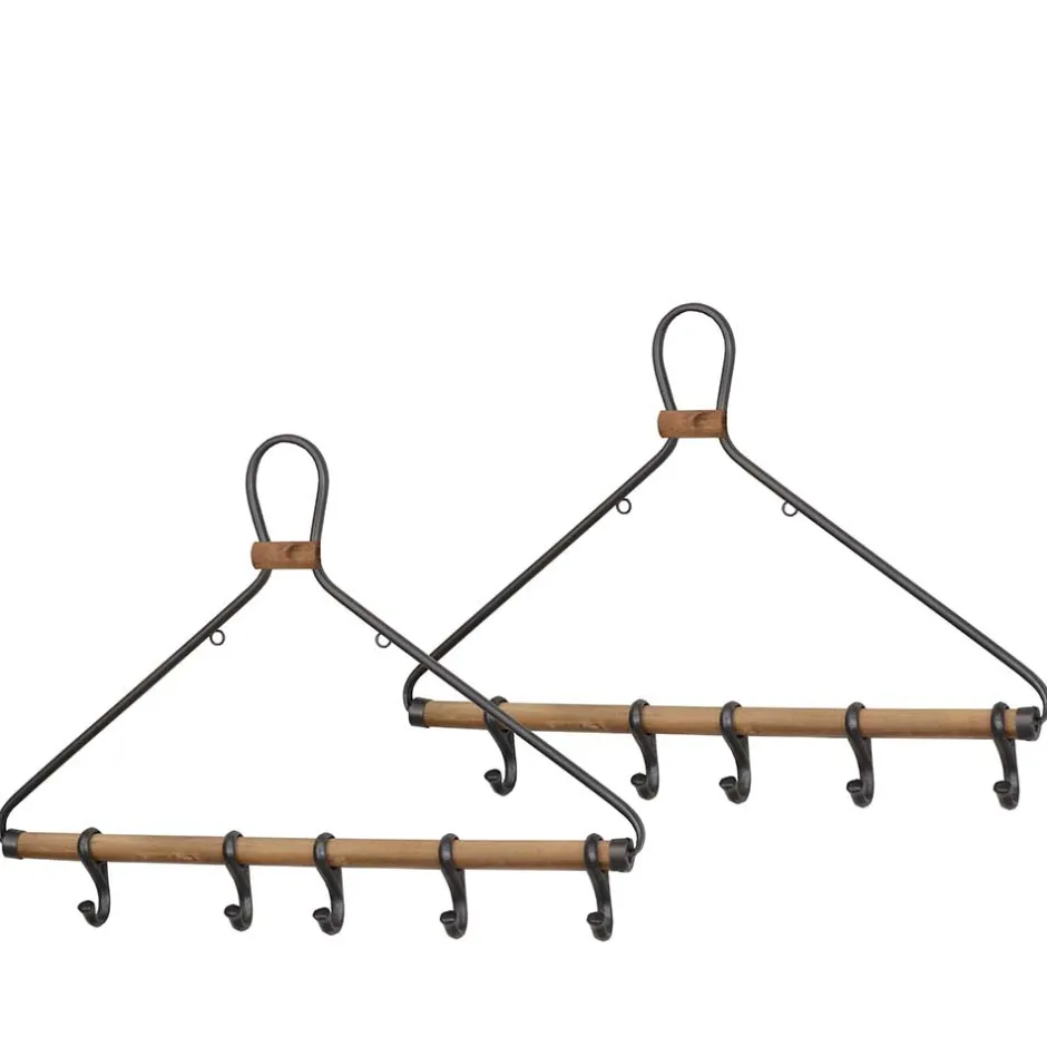 Wandgarderoben|Massivholz Garderoben*Pharao24 Wandgarderobe Set Ladino