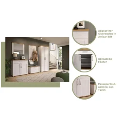 Garderoben Paneele|Wandgarderoben*Pharao24 Wandgarderobe Simple