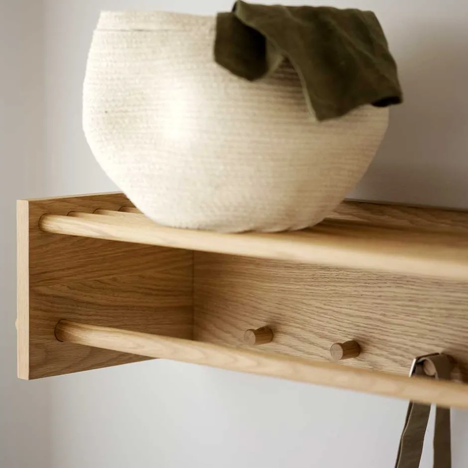 Pharao24 Wandgarderobe Susana> Wandgarderoben|Massivholz Garderoben