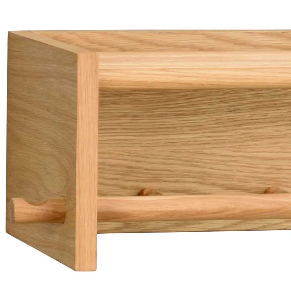 Pharao24 Wandgarderobe Susana> Wandgarderoben|Massivholz Garderoben