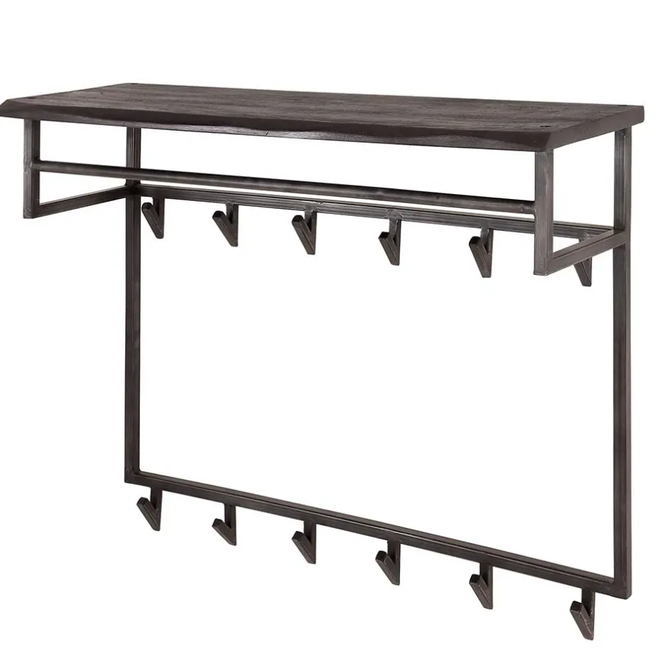 Wandgarderoben|Massivholz Garderoben*Pharao24 Wandgarderobenleiste Diana