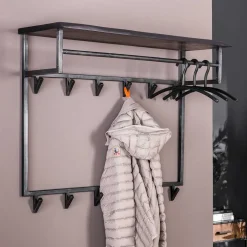 Wandgarderoben|Massivholz Garderoben*Pharao24 Wandgarderobenleiste Diana