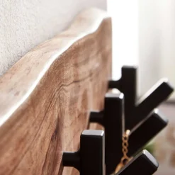 Wandgarderoben|Massivholz Garderoben*Pharao24 Wandgarderobenleiste Fesylie