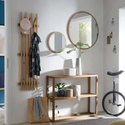 Wandgarderoben|Massivholz Garderoben*Pharao24 Wandgarderobenleiste Hooka