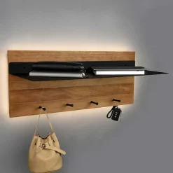 Pharao24 Wandgarderobenleiste Julesco> Wandgarderoben|Massivholz Garderoben