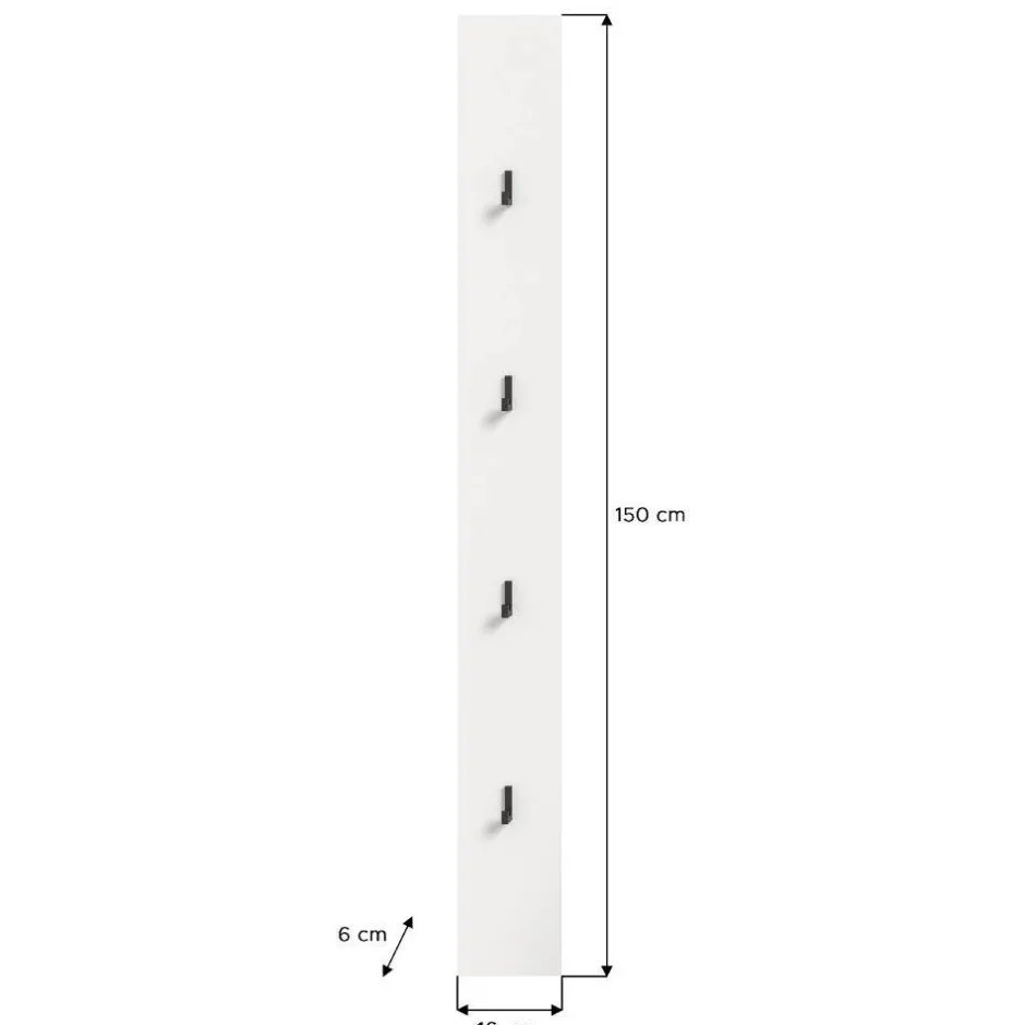 Pharao24 Wandgarderobenleiste Meteora> Garderoben Paneele