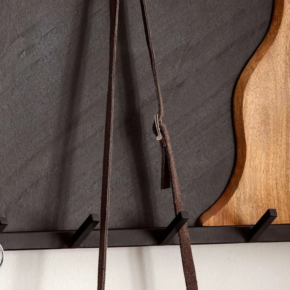 Wandgarderoben|Massivholz Garderoben*Pharao24 Wandgarderobenleiste Soveltra