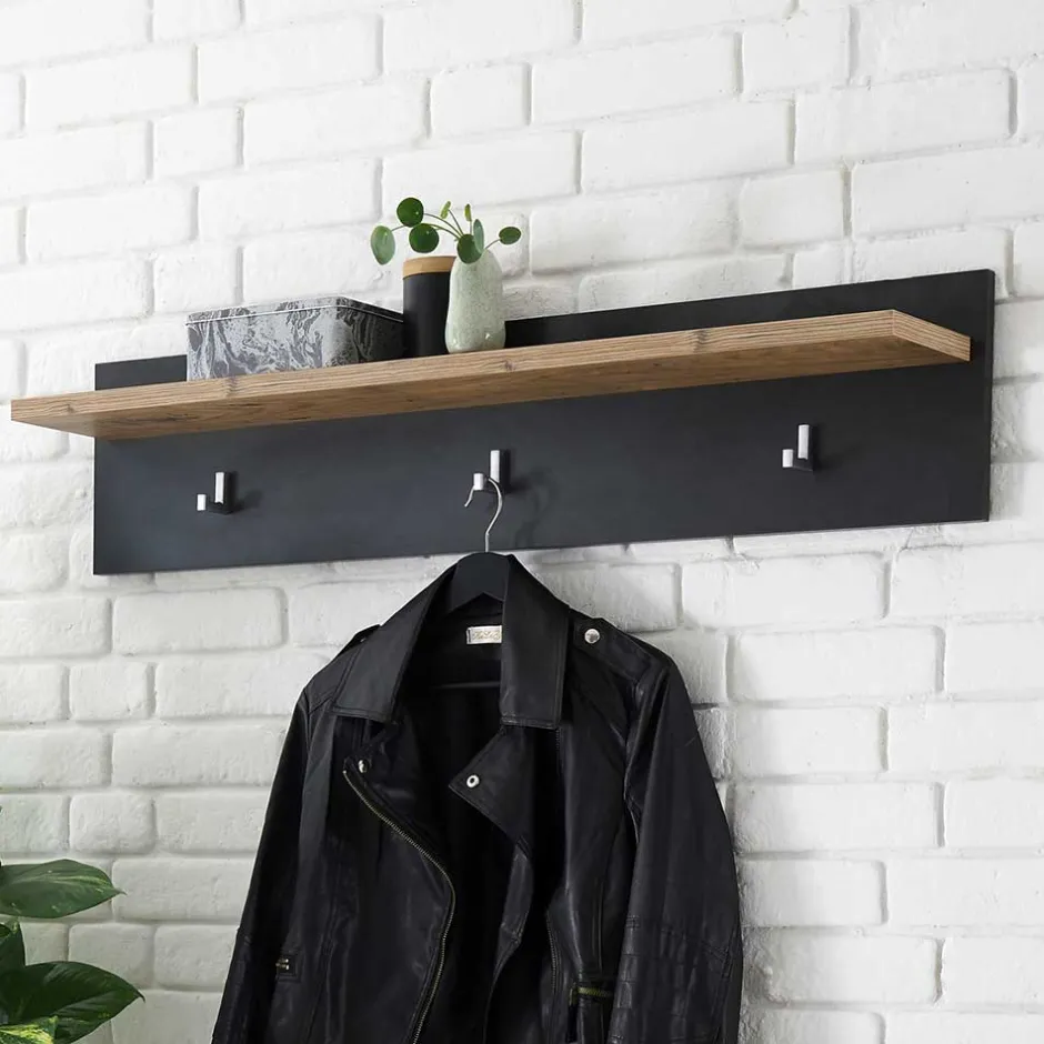 Wandgarderoben*Pharao24 Wandgarderobenleiste Zarevas