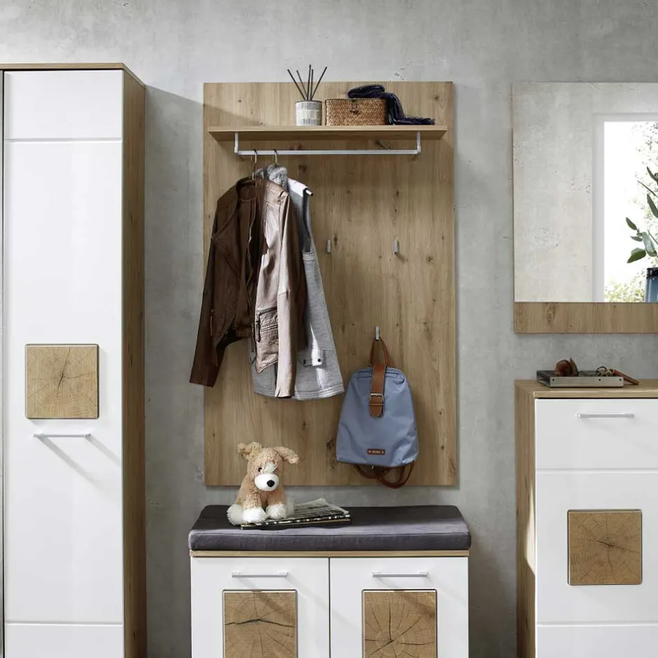 Pharao24 Wandgarderobenpaneel Eddie> Wandgarderoben|Garderoben Paneele