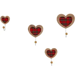 Garderobenleisten|Wandgarderoben*Pharao24 Wandhaken Set Tempura