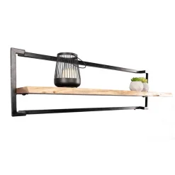 Pharao24 Wandhängeregal Giordano> Hängeregale|Massivholzregale