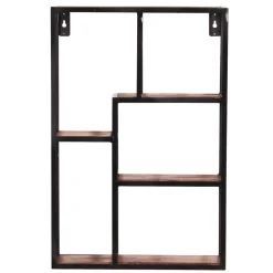 Pharao24 Wandhängeregal India> Wohnzimmerregale|Massivholzregale