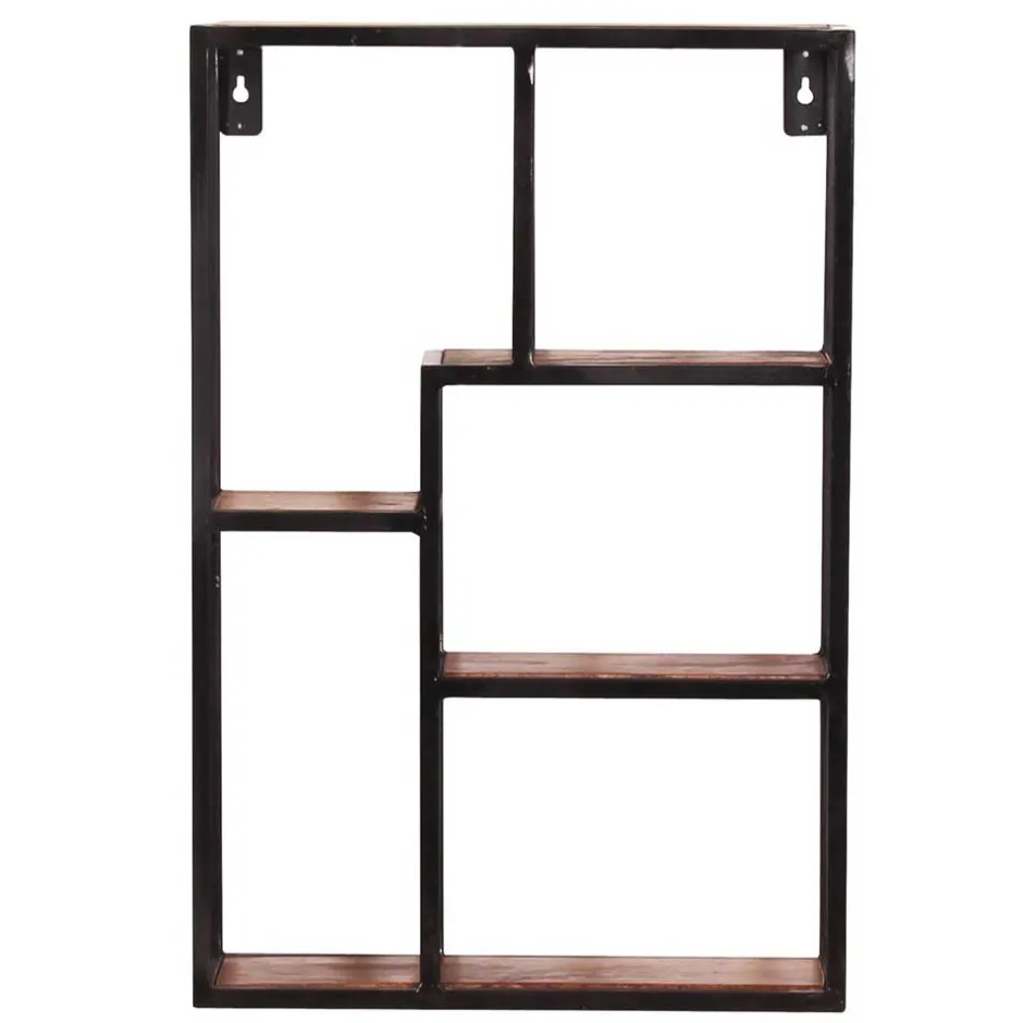 Pharao24 Wandhängeregal India> Wohnzimmerregale|Massivholzregale