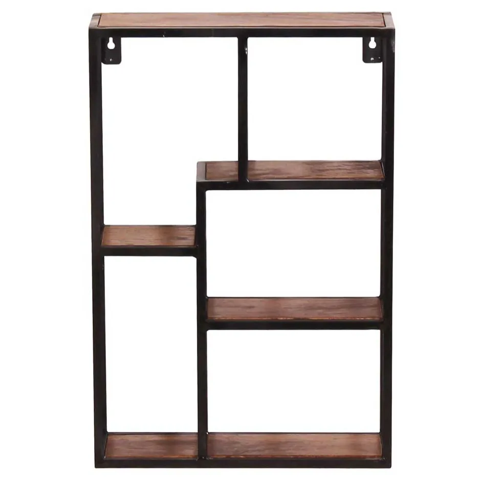 Pharao24 Wandhängeregal India> Wohnzimmerregale|Massivholzregale