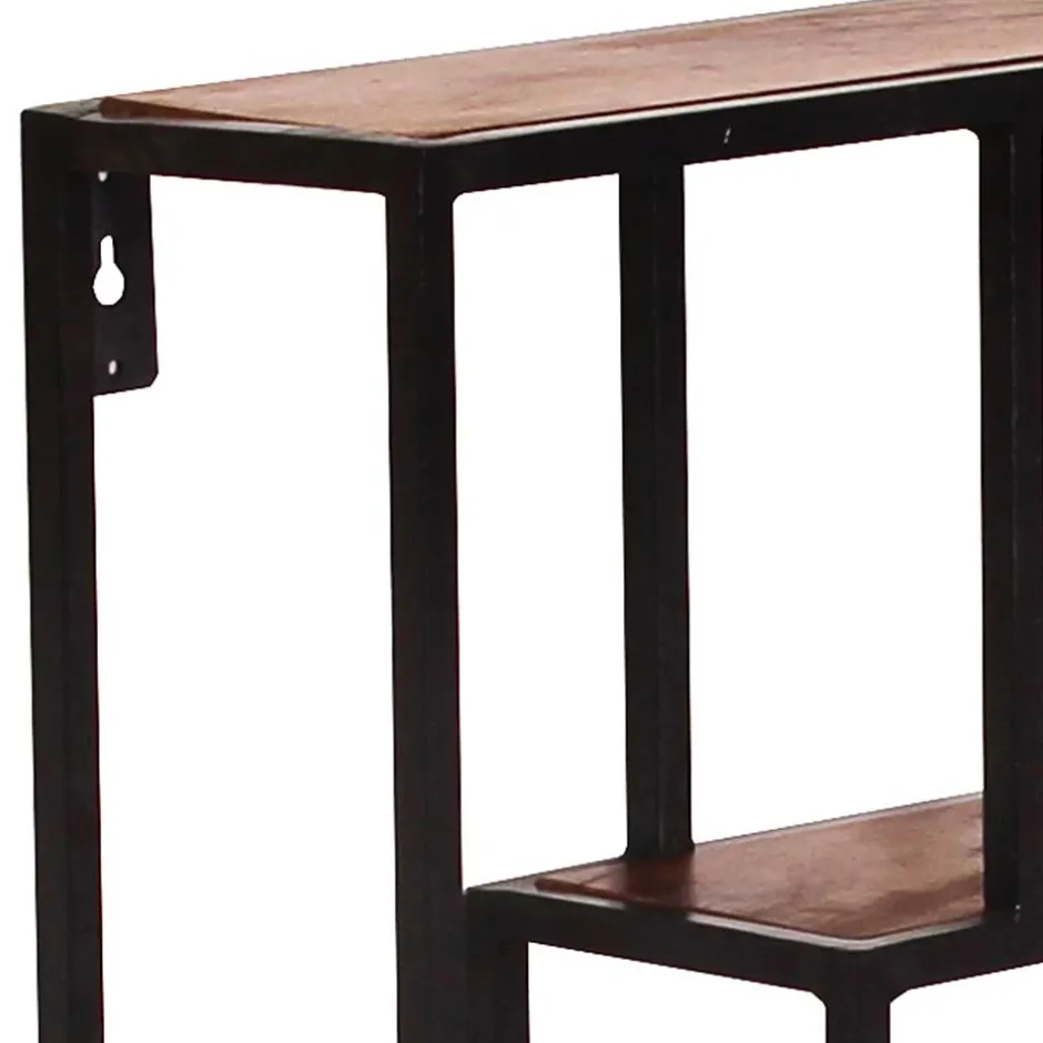 Pharao24 Wandhängeregal India> Wohnzimmerregale|Massivholzregale