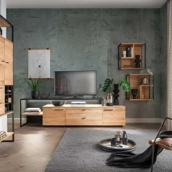 Hängeregale|Massivholzregale*Pharao24 Wandhängeregal Teomata