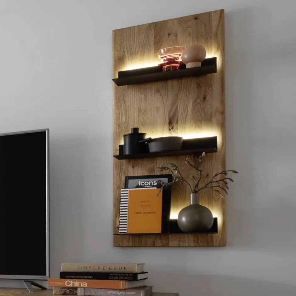 Hängeregale|Massivholzregale*Pharao24 Wandhängeregal Tyramus