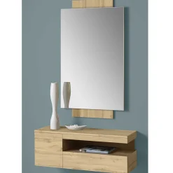 Garderobensets*Pharao24 Wandkonsole und Spiegel Lolica