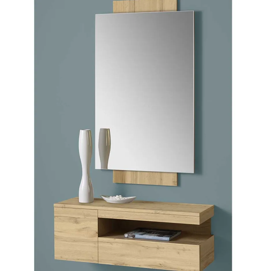 Garderobensets*Pharao24 Wandkonsole und Spiegel Lolica