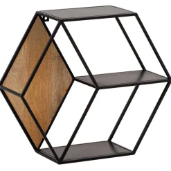 Hängeregale|Massivholzregale*Pharao24 Wandregal Lasmus