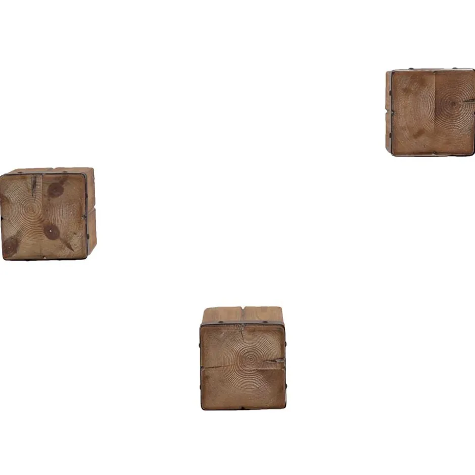 Pharao24 Wandregal Set Apache> Massivholzregale|Wandregale