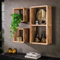 Hängeregale|Massivholzregale*Pharao24 Wandregal Solca