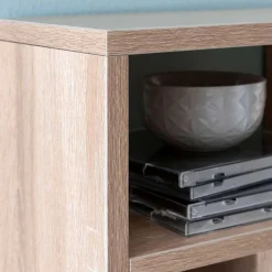 Hängeregale|Wohnzimmerregale*Pharao24 Wandregal Sonoma Eiche Vilas