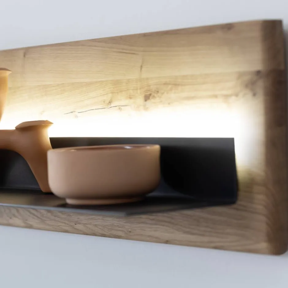 Massivholzregale|Wandregale*Pharao24 Wandregal Tyramus