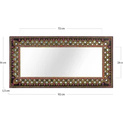 Wandspiegel|Schlafzimmerspiegel*Pharao24 Wandspiegel Croco