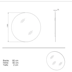 Pharao24 Wandspiegel Diomede><noscript><img width=