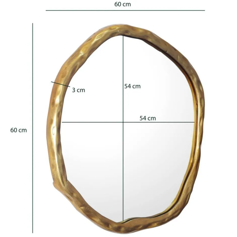 Pharao24 Wandspiegel Eileen> Wandspiegel|Schlafzimmerspiegel