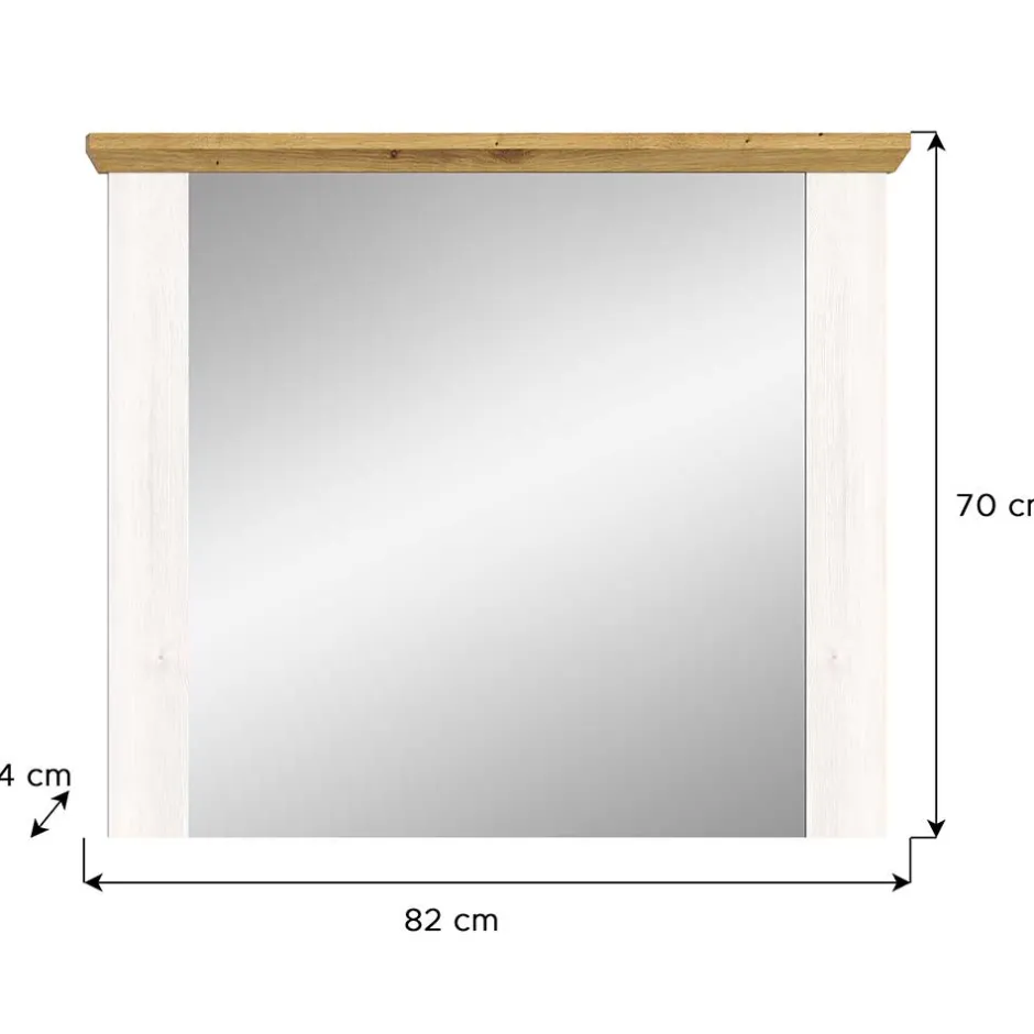 Wandspiegel|Schlafzimmerspiegel*Pharao24 Wandspiegel Simple