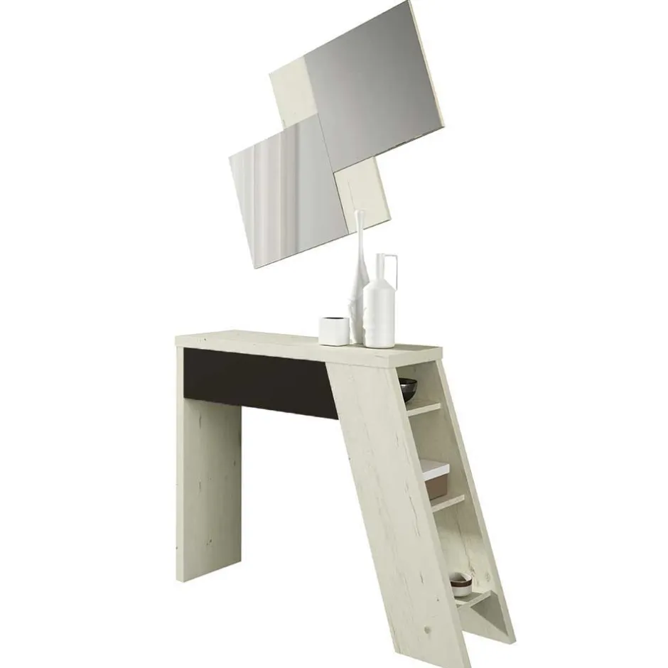 Garderobensets*Pharao24 Wandspiegel und Konsole Jamy