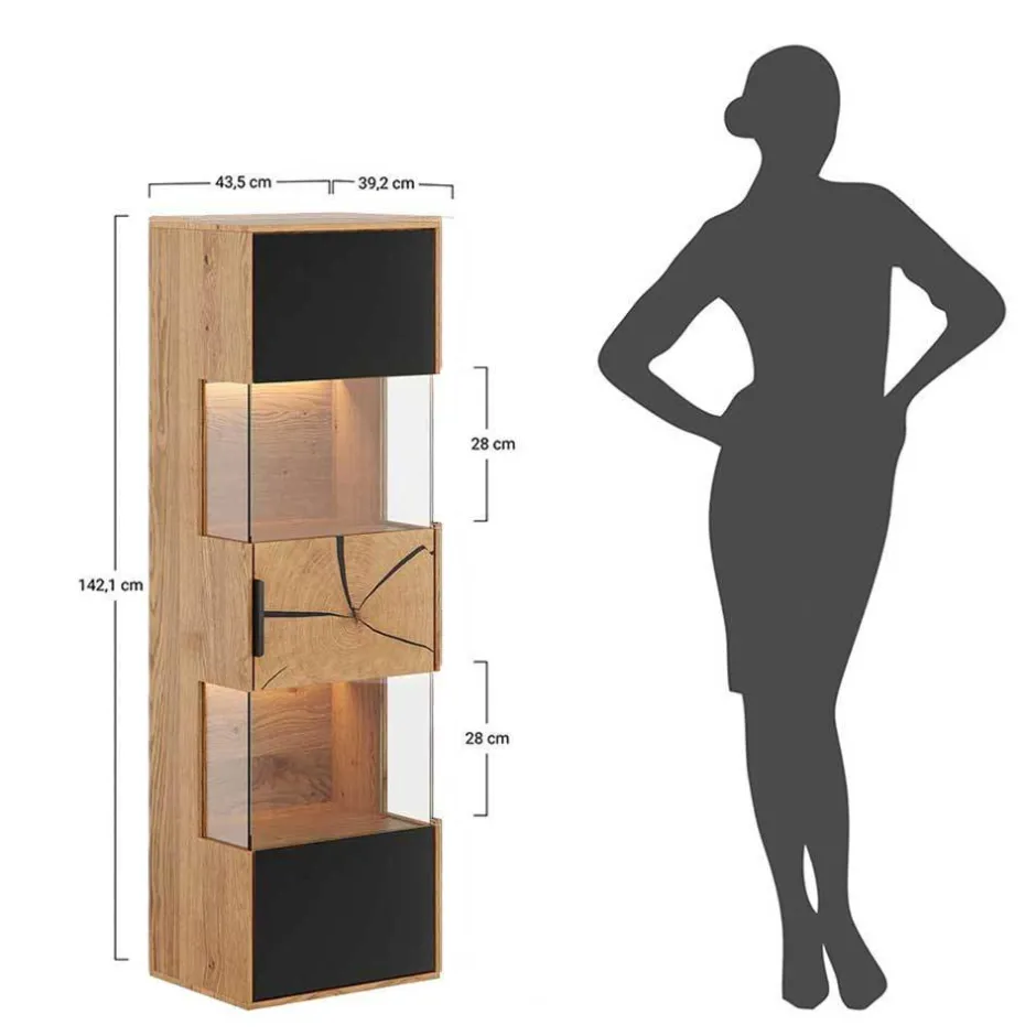 Pharao24 Wandvitrine Lakosion> Wandvitrinen