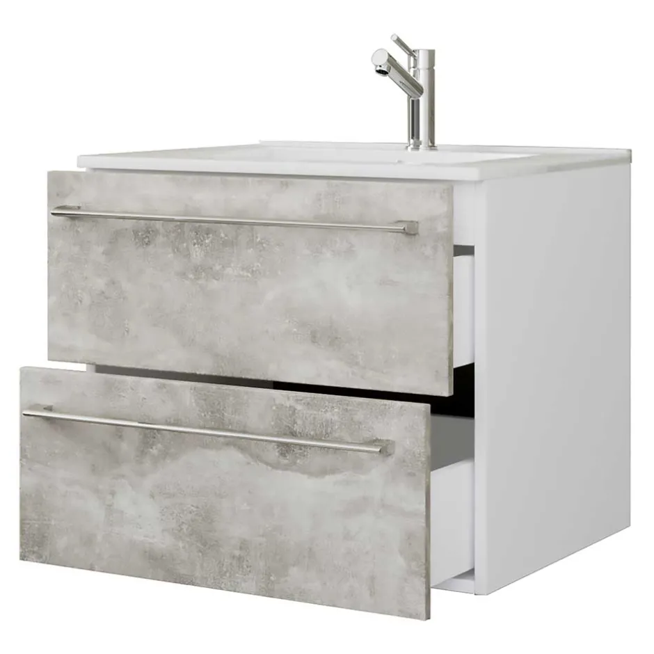 Badezimmerschränke|Waschbeckenunterschränke*Pharao24 Waschbeckenschrank Fabrizio