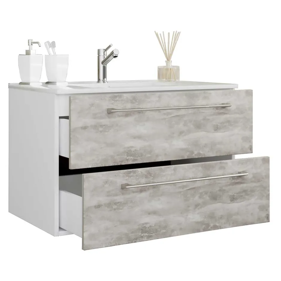 Badezimmerschränke|Waschbeckenunterschränke*Pharao24 Waschbeckenschrank Fabrizio