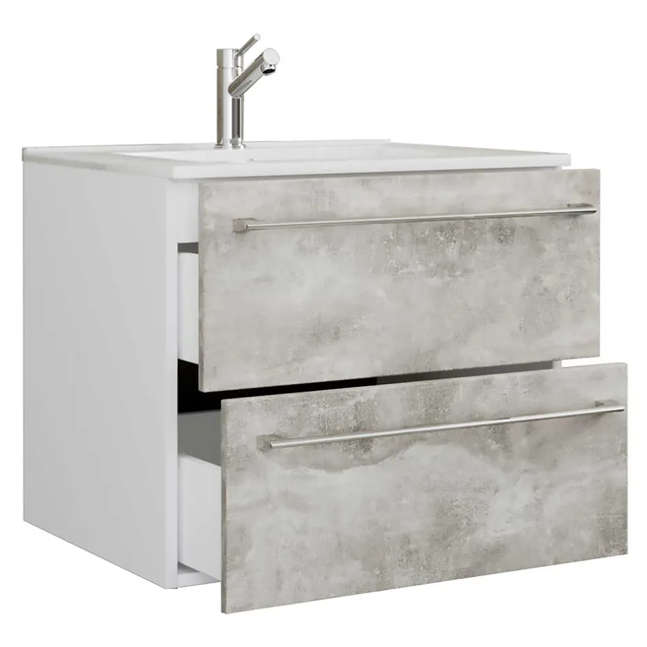Badezimmerschränke|Waschbeckenunterschränke*Pharao24 Waschbeckenschrank Fabrizio