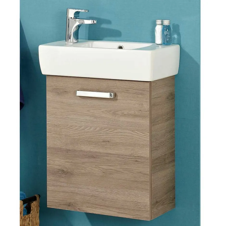 Pharao24 Waschbeckenschrank Jacquelina> Badezimmerschränke|Waschbeckenunterschränke