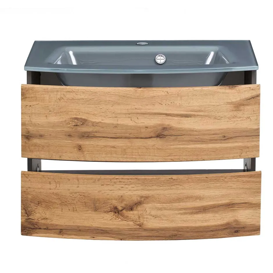 Pharao24 Waschbeckenschrank Nerella> Waschbeckenunterschränke|Badezimmerschränke