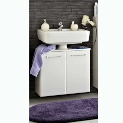 Pharao24 Waschbeckenunterschrank Adamu> Waschbeckenunterschränke|Bad Unterschränke