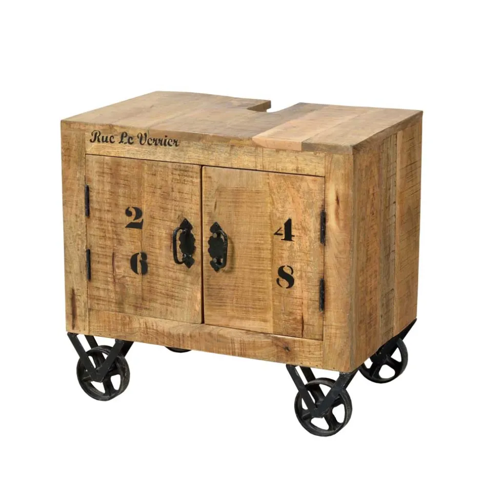 Waschbeckenunterschränke*Pharao24 Waschbeckenunterschrank Brave