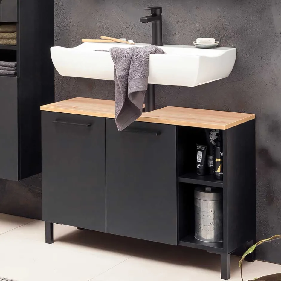 Pharao24 Waschbeckenunterschrank Entrega> Badezimmerschränke|Waschbeckenunterschränke