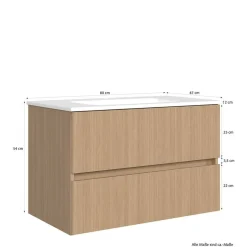 Waschbeckenunterschränke|Bad Unterschränke*Pharao24 Waschbeckenunterschrank Esmea