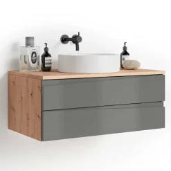 Badezimmerschränke|Waschbeckenunterschränke*Pharao24 Waschbeckenunterschrank Elegatos