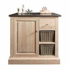 Pharao24 Waschbeckenunterschrank Flakes> Waschbeckenunterschränke