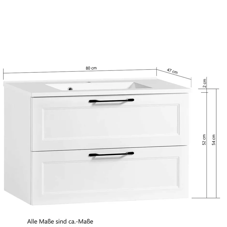 Pharao24 Waschbeckenunterschrank Matss> Waschbeckenunterschränke|Bad Unterschränke