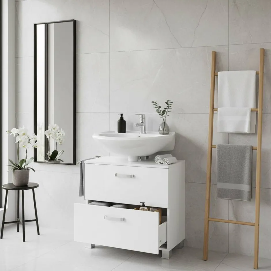 Pharao24 Waschbeckenunterschrank Nileon> Waschbeckenunterschränke