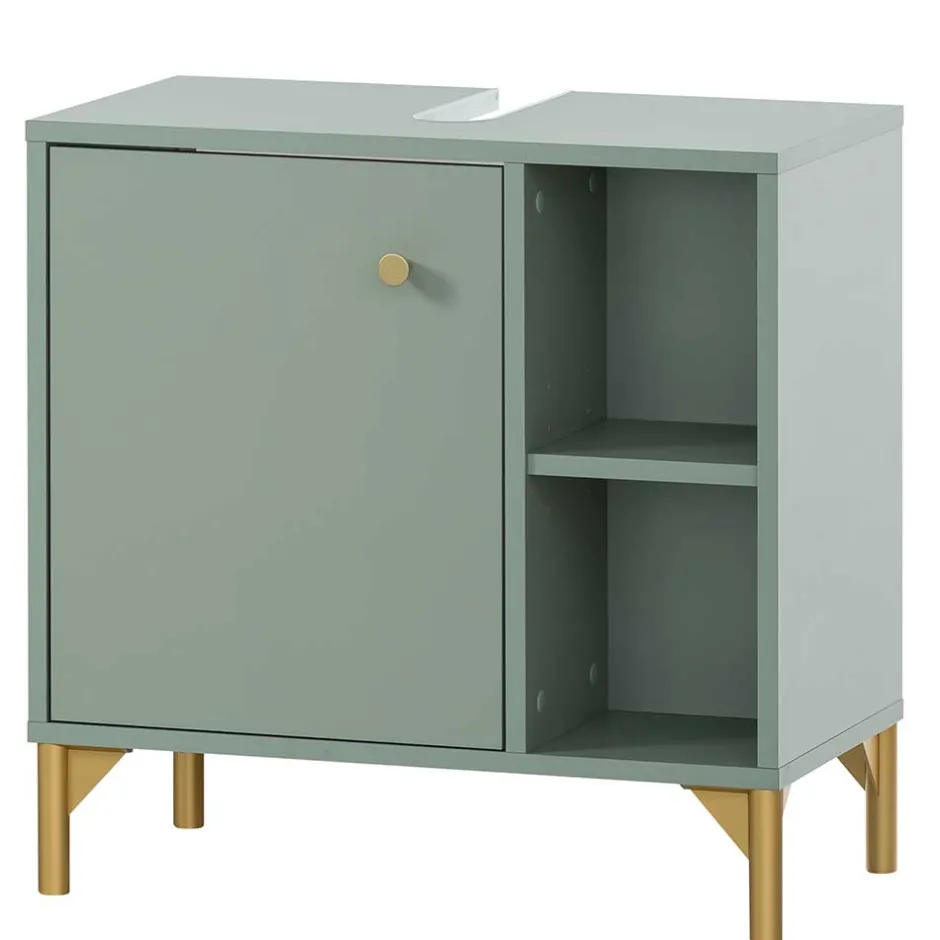 Pharao24 Waschbeckenunterschrank Pierce> Badezimmerschränke|Waschbeckenunterschränke