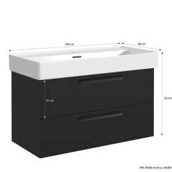 Waschbeckenunterschränke|Bad Unterschränke*Pharao24 Waschbeckenunterschrank Typon