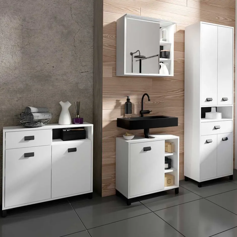 Waschbeckenunterschränke|Bad Unterschränke*Pharao24 Waschbeckenunterschrank Viana